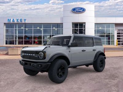 2026 Ford Bronco Big Bend® in Avalanche Gray — front three-quarter view