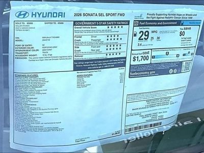 2026 Hyundai Sonata - Photo 14