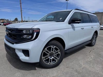 2026 Ford Expedition Max Active in Silver Metallic — front three-quarter view