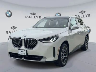2026 BMW X3 — rear three-quarter view