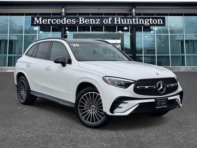 2026 Mercedes-Benz GLC 300 in Polar White — front three-quarter view