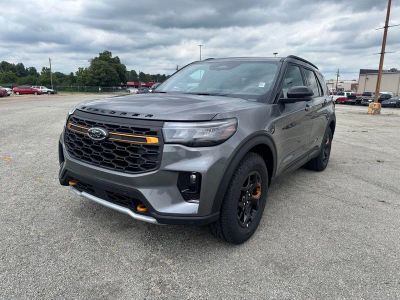 2026 Ford Explorer — rear three-quarter view