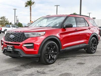 2023 Ford Explorer — rear three-quarter view