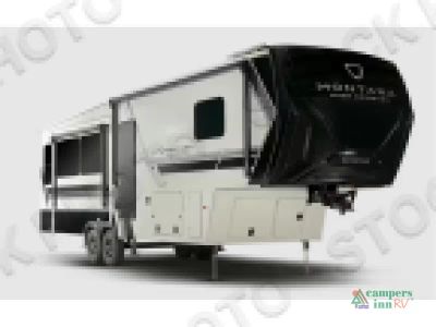 2027 Keystone RV Montana High Country in MYSTIC WHITE — front three-quarter view