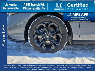 2025 Honda Accord Sedan SE CVT — photo 10 view