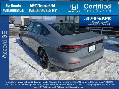2025 Honda Accord Sedan SE CVT — engine compartment view