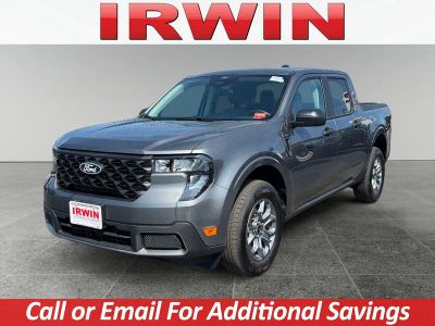 2026 Ford Maverick XLT in Gray — front three-quarter view