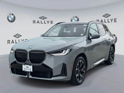 2026 BMW X3 — rear three-quarter view