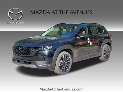 2026 Mazda CX-50 2.5 Turbo in Black — front three-quarter view