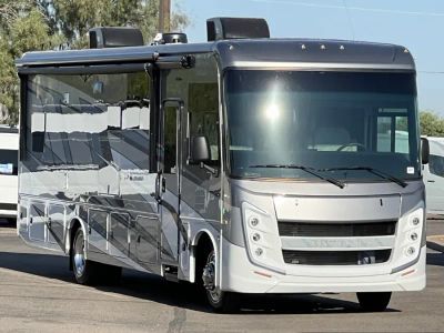 2027 Entegra VISION XL — front three-quarter view