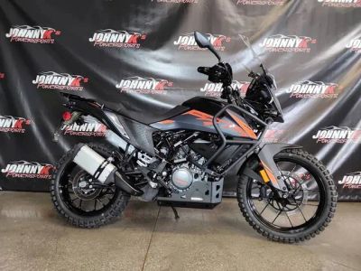2022 KTM 390 Adventure — front three-quarter view