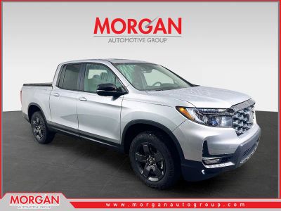 2026 Honda Ridgeline TrailSport in Silver — front three-quarter view