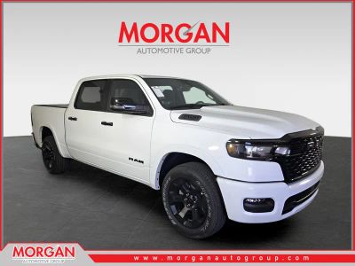 2026 Ram 1500 Big Horn/Lone Star in White — front three-quarter view