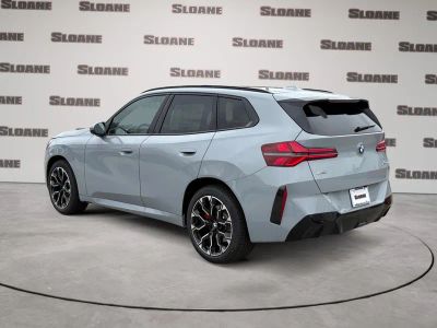 2026 BMW X3 — rear three-quarter view