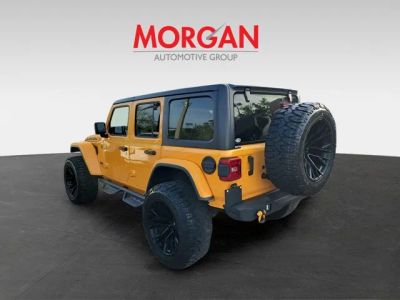 2021 Jeep Wrangler — rear three-quarter view