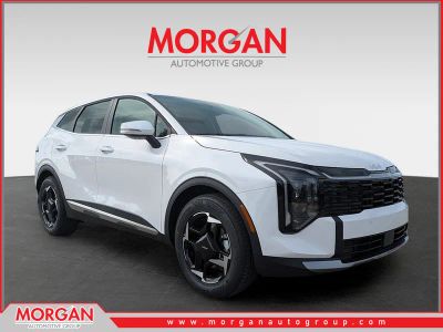 2026 Kia Sorento S in Glacial White Pearl — front three-quarter view