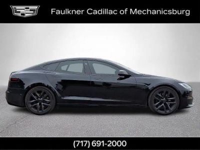 2022 Tesla Model S — rear three-quarter view