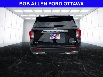 2024 Ford Explorer — rear three-quarter view