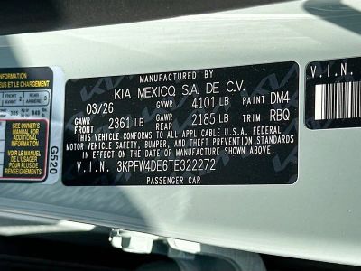 2026 Kia K4 — photo 33 view