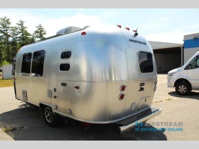 2025 Airstream Caravel — rear three-quarter view