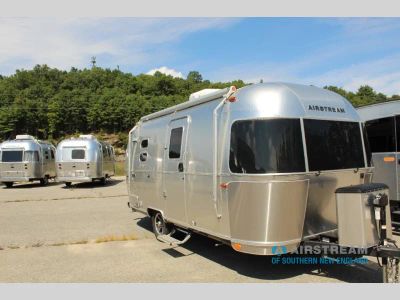 2025 Airstream Caravel — front three-quarter view