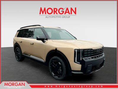 2027 Kia Telluride X-Line EX in Brown — front three-quarter view