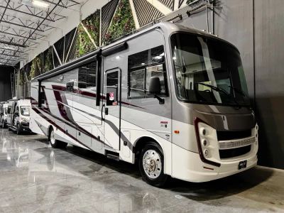 2027 Entegra VISION XL — front three-quarter view