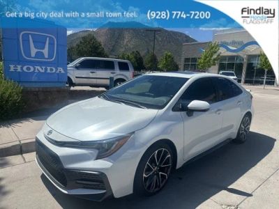2022 Toyota Corolla SE in White — front three-quarter view