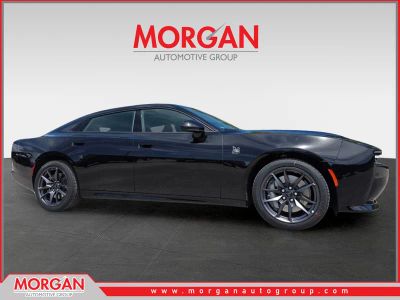 2026 Dodge Charger R/T Scat Pack in Black — front three-quarter view