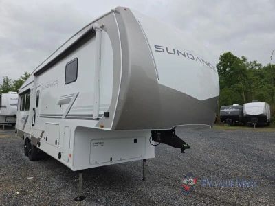 2027 Heartland Sundance — front three-quarter view