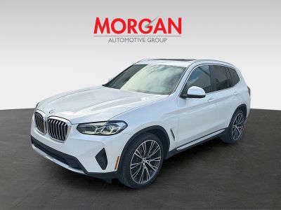 2024 BMW X3 — rear three-quarter view
