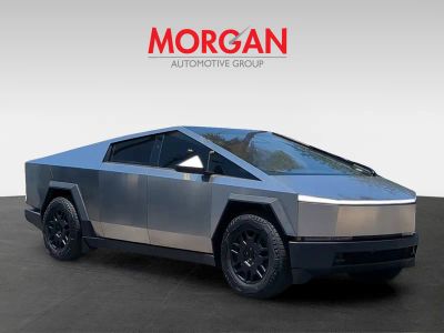 2024 Tesla Cybertruck — side profile view