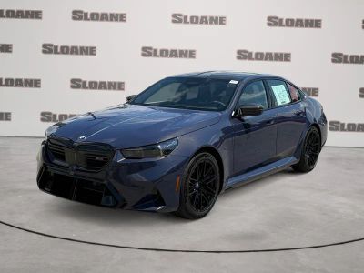 2027 BMW M5 Base in Sepia Metallic — front three-quarter view