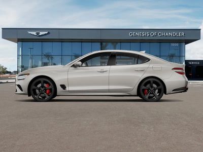 2026 Genesis G70 — rear three-quarter view