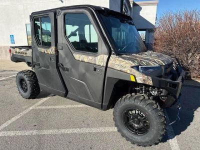 2026 Polaris® Ranger Crew XP 1000 NorthStar Edition Ultimate Polaris Pursuit Camo — front three-quarter view