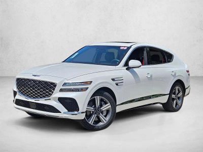 2025 Genesis GV80 Coupe 3.5T AWD in Uyuni White — front three-quarter view