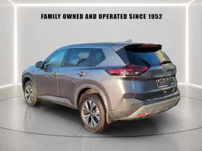 2021 Nissan Rogue — rear three-quarter view