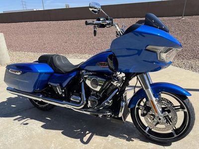 2025 Harley-Davidson FLTRX - Road Glide in BLUE BURST — front three-quarter view