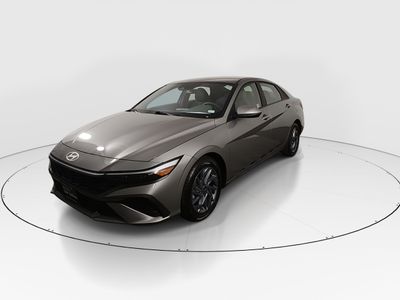 2024 Hyundai Elantra — rear three-quarter view
