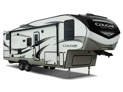 2023 Keystone RV Cougar — front three-quarter view