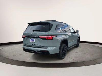 2026 Toyota Sequoia — rear three-quarter view