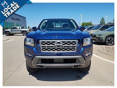 2022 Nissan Frontier — rear three-quarter view