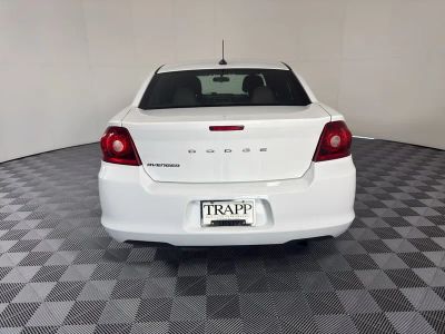 2013 Dodge Avenger — rear three-quarter view