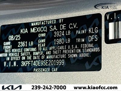 2025 Kia K4 — photo 36 view