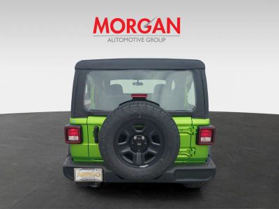 2026 Jeep Wrangler — engine compartment view