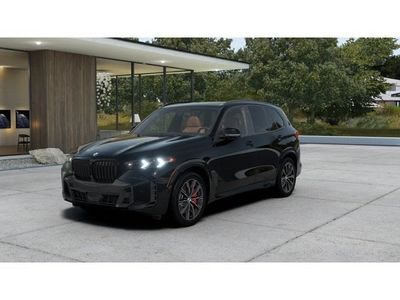 2026 BMW X5 xDrive40i in Black Sapphire Metallic — front three-quarter view
