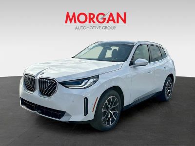 2026 BMW X3 — rear three-quarter view