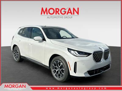 2026 BMW X3 30 xDrive in White — front three-quarter view