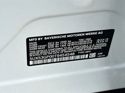 2026 BMW X3 — photo 27 view