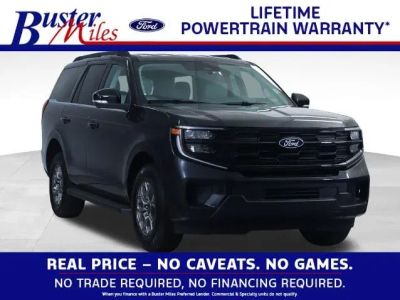 2027 Ford Expedition Active in Dark Matter Gray Metallic — front three-quarter view